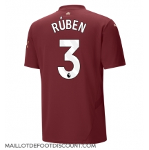 Maillot de football Réplique Manchester City Ruben Dias #3 Troisième 2024-25 Manche Courte