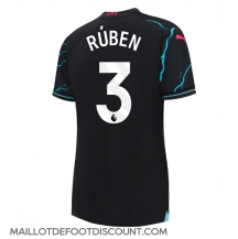 Maillot de football Réplique Manchester City Ruben Dias #3 Troisième Femme 2023-24 Manche Courte