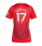Maillot de football Réplique Manchester United Alejandro Garnacho #17 Domicile Femme 2024-25 Manche Courte