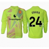 Maillot de football Réplique Manchester United Andre Onana #24 Gardien de but Extérieur 2024-25 Manche Longue