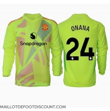 Maillot de football Réplique Manchester United Andre Onana #24 Gardien de but Extérieur 2024-25 Manche Longue