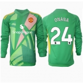 Maillot de football Réplique Manchester United Andre Onana #24 Gardien de but Troisième 2024-25 Manche Longue