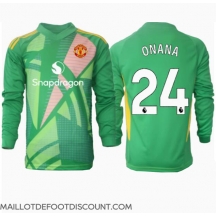 Maillot de football Réplique Manchester United Andre Onana #24 Gardien de but Troisième 2024-25 Manche Longue