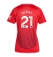 Maillot de football Réplique Manchester United Antony #21 Domicile Femme 2024-25 Manche Courte