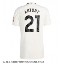 Maillot de football Réplique Manchester United Antony #21 Troisième 2023-24 Manche Courte
