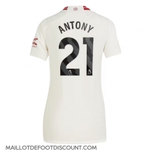 Maillot de football Réplique Manchester United Antony #21 Troisième Femme 2023-24 Manche Courte