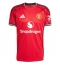 Maillot de football Réplique Manchester United Bruno Fernandes #8 Domicile 2025-26 Manche Courte