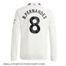 Maillot de football Réplique Manchester United Bruno Fernandes #8 Troisième 2023-24 Manche Longue