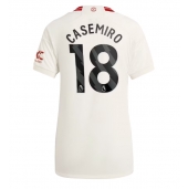 Maillot de football Réplique Manchester United Casemiro #18 Troisième Femme 2023-24 Manche Courte