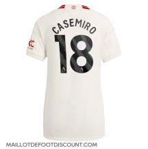 Maillot de football Réplique Manchester United Casemiro #18 Troisième Femme 2023-24 Manche Courte
