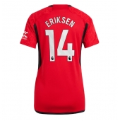 Maillot de football Réplique Manchester United Christian Eriksen #14 Domicile Femme 2023-24 Manche Courte