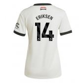 Maillot de football Réplique Manchester United Christian Eriksen #14 Troisième Femme 2024-25 Manche Courte