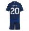 Maillot de football Réplique Manchester United Diogo Dalot #20 Extérieur Enfant 2024-25 Manche Courte (+ Pantalon court)