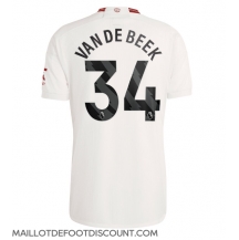 Maillot de football Réplique Manchester United Donny van de Beek #34 Troisième 2023-24 Manche Courte
