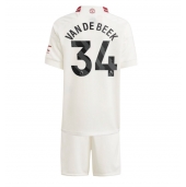 Maillot de football Réplique Manchester United Donny van de Beek #34 Troisième Enfant 2023-24 Manche Courte (+ Pantalon court)