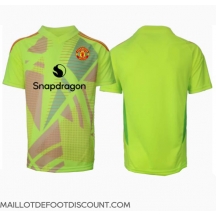 Maillot de football Réplique Manchester United Gardien de but Extérieur 2024-25 Manche Courte
