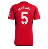 Maillot de football Réplique Manchester United Harry Maguire #5 Domicile 2023-24 Manche Courte