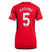 Maillot de football Réplique Manchester United Harry Maguire #5 Domicile Femme 2023-24 Manche Courte