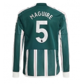Maillot de football Réplique Manchester United Harry Maguire #5 Extérieur 2023-24 Manche Longue
