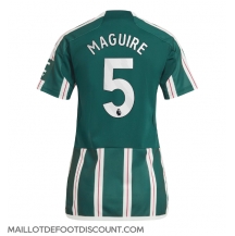 Maillot de football Réplique Manchester United Harry Maguire #5 Extérieur Femme 2023-24 Manche Courte