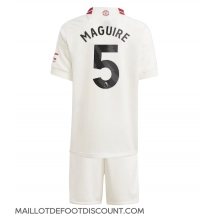 Maillot de football Réplique Manchester United Harry Maguire #5 Troisième Enfant 2023-24 Manche Courte (+ Pantalon court)
