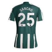 Maillot de football Réplique Manchester United Jadon Sancho #25 Extérieur 2023-24 Manche Courte