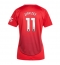 Maillot de football Réplique Manchester United Joshua Zirkzee #11 Domicile Femme 2024-25 Manche Courte