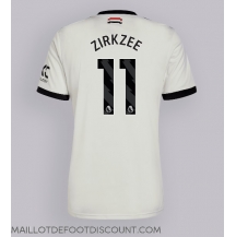 Maillot de football Réplique Manchester United Joshua Zirkzee #11 Troisième 2024-25 Manche Courte
