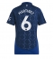 Maillot de football Réplique Manchester United Lisandro Martinez #6 Extérieur Femme 2024-25 Manche Courte
