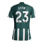 Maillot de football Réplique Manchester United Luke Shaw #23 Extérieur 2023-24 Manche Courte