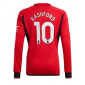 Maillot de football Réplique Manchester United Marcus Rashford #10 Domicile 2023-24 Manche Longue