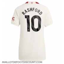 Maillot de football Réplique Manchester United Marcus Rashford #10 Troisième Femme 2023-24 Manche Courte