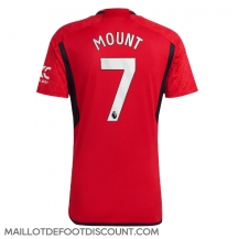 Maillot de football Réplique Manchester United Mason Mount #7 Domicile 2023-24 Manche Courte