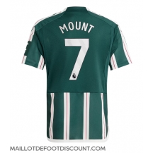 Maillot de football Réplique Manchester United Mason Mount #7 Extérieur 2023-24 Manche Courte