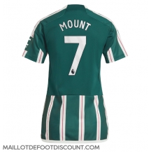 Maillot de football Réplique Manchester United Mason Mount #7 Extérieur Femme 2023-24 Manche Courte