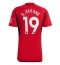 Maillot de football Réplique Manchester United Raphael Varane #19 Domicile 2023-24 Manche Courte