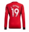 Maillot de football Réplique Manchester United Raphael Varane #19 Domicile 2023-24 Manche Longue