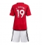 Maillot de football Réplique Manchester United Raphael Varane #19 Domicile Enfant 2023-24 Manche Courte (+ Pantalon court)