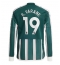 Maillot de football Réplique Manchester United Raphael Varane #19 Extérieur 2023-24 Manche Longue