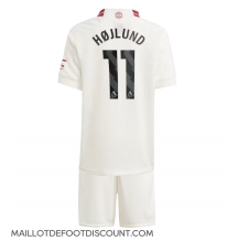 Maillot de football Réplique Manchester United Rasmus Hojlund #11 Troisième Enfant 2023-24 Manche Courte (+ Pantalon court)
