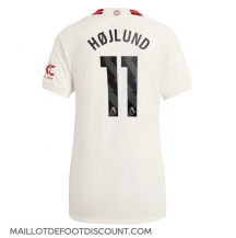 Maillot de football Réplique Manchester United Rasmus Hojlund #11 Troisième Femme 2023-24 Manche Courte