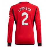 Maillot de football Réplique Manchester United Victor Lindelof #2 Domicile 2023-24 Manche Longue