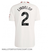 Maillot de football Réplique Manchester United Victor Lindelof #2 Troisième 2023-24 Manche Courte