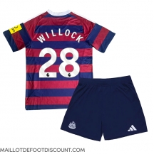 Maillot de football Réplique Newcastle United Joe Willock #28 Extérieur Enfant 2024-25 Manche Courte (+ Pantalon court)
