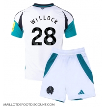 Maillot de football Réplique Newcastle United Joe Willock #28 Troisième Enfant 2024-25 Manche Courte (+ Pantalon court)
