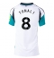 Maillot de football Réplique Newcastle United Sandro Tonali #8 Extérieur Femme 2024-25 Manche Courte