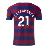 Maillot de football Réplique Newcastle United Tino Livramento #21 Extérieur 2024-25 Manche Courte