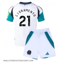Maillot de football Réplique Newcastle United Tino Livramento #21 Troisième Enfant 2024-25 Manche Courte (+ Pantalon court)