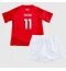 Maillot de football Réplique Nottingham Forest Chris Wood #11 Domicile Enfant 2024-25 Manche Courte (+ Pantalon court)