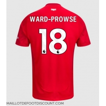Maillot de football Réplique Nottingham Forest James Ward-Prowse #18 Domicile 2024-25 Manche Courte